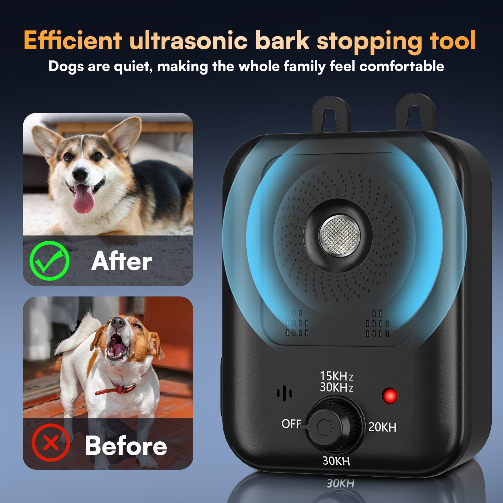 Coprisin three modes tailor to large, medium, or small dogs.