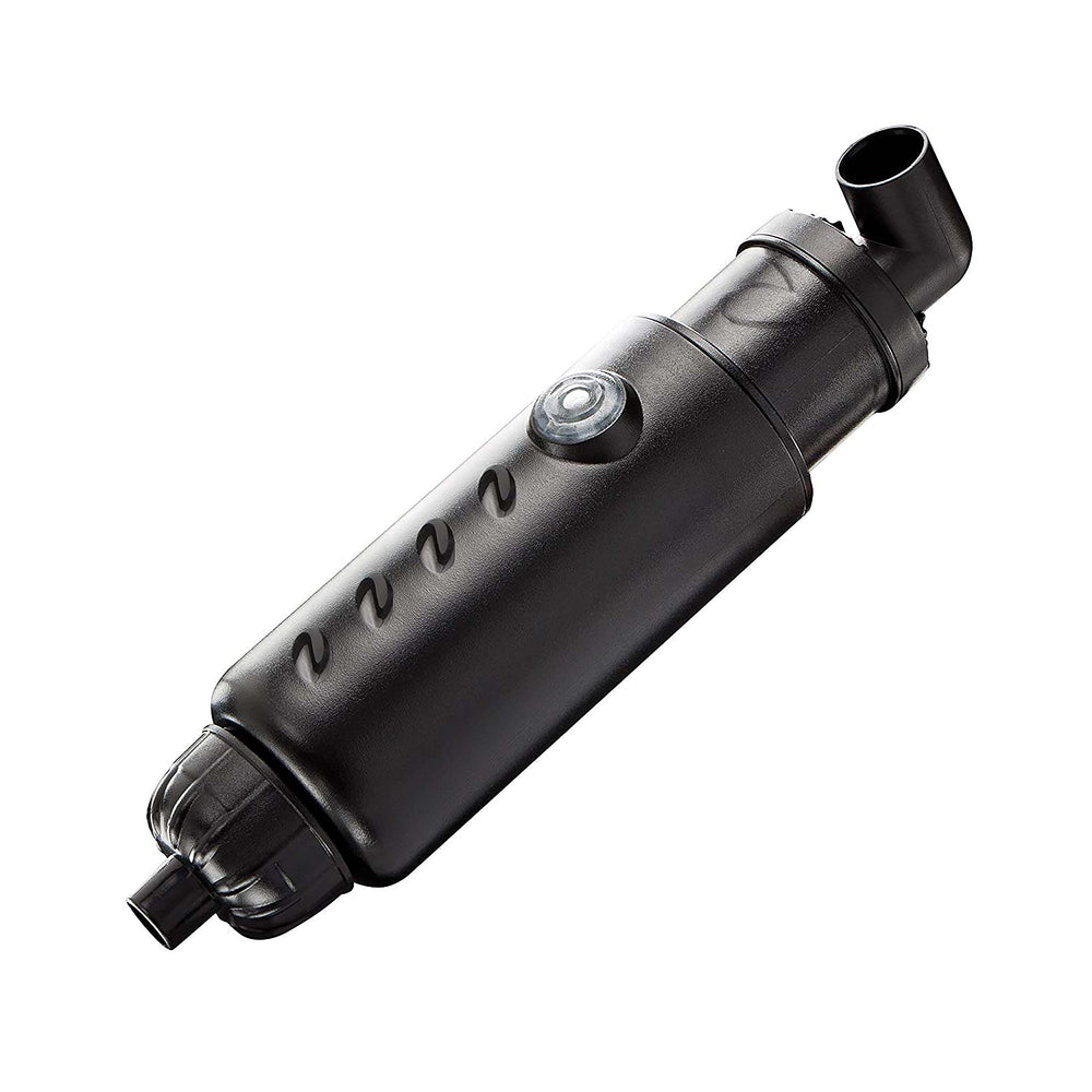 Coralife Turbo-Twist UV sterilizer inline with mounting brackets for easy installation