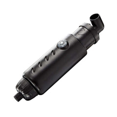 Coralife Turbo-Twist UV sterilizer inline with mounting brackets for easy installation