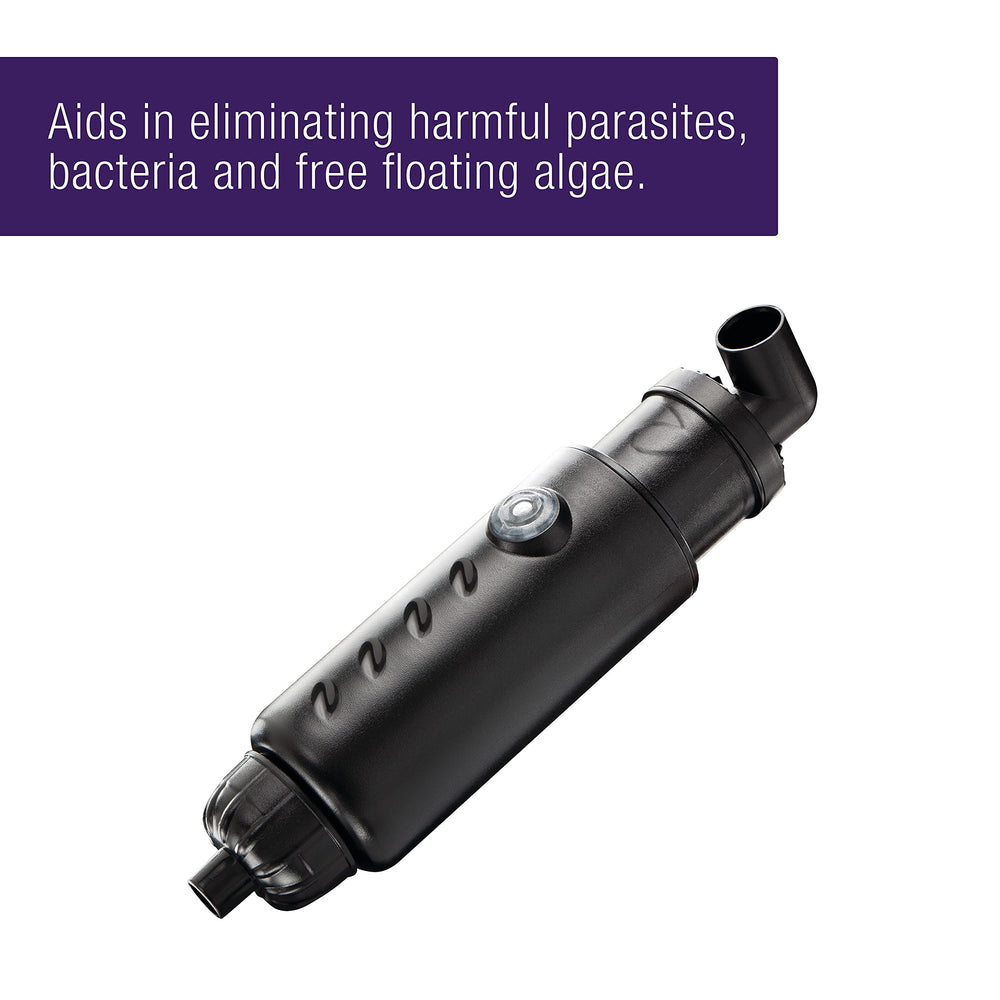Turbo-Twist in-use reduces free-floating organisms for clearer aquarium water