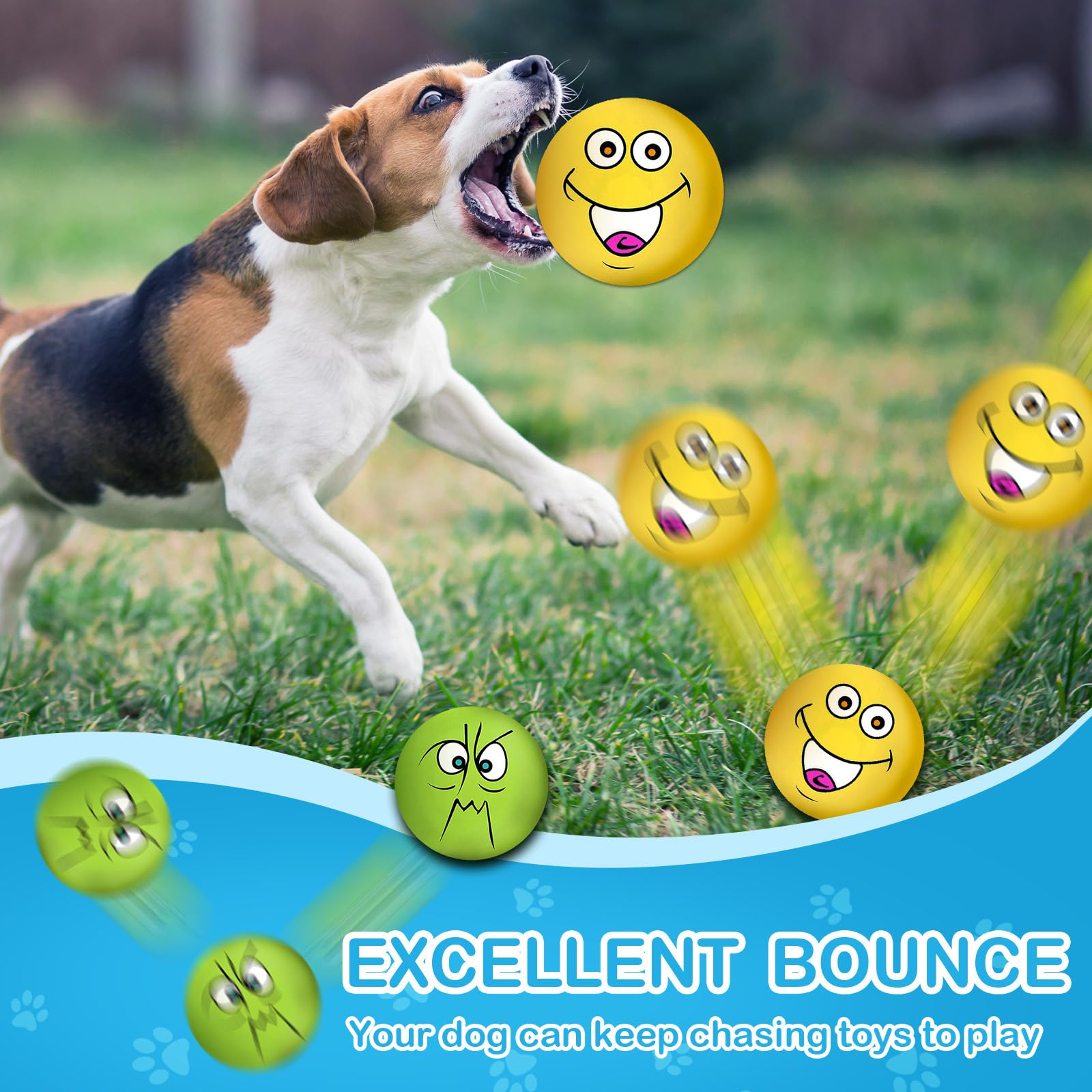 Coricorsu 3.14-inch ball is compact for small and medium dogs.