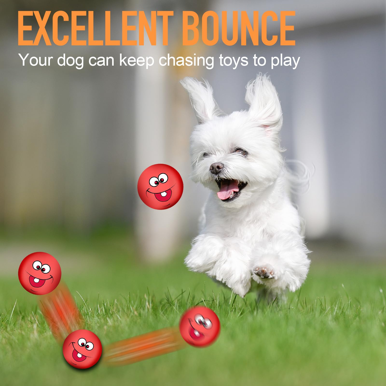 Coricorsu interactive toy supports fetch and basic training with reliable squeak.