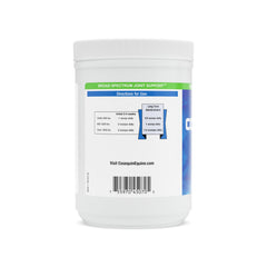 Cosequin ASU dosing scoop demonstrates convenient measuring for consistent supplementation