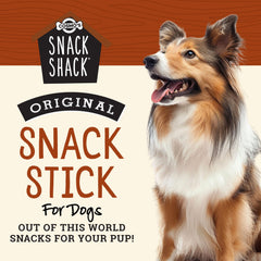 Close-up of soft texture on Cosmo's Snack Shack pork sticks.