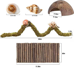 COSOC Hermit Crab driftwood branch climbing toy for activity
