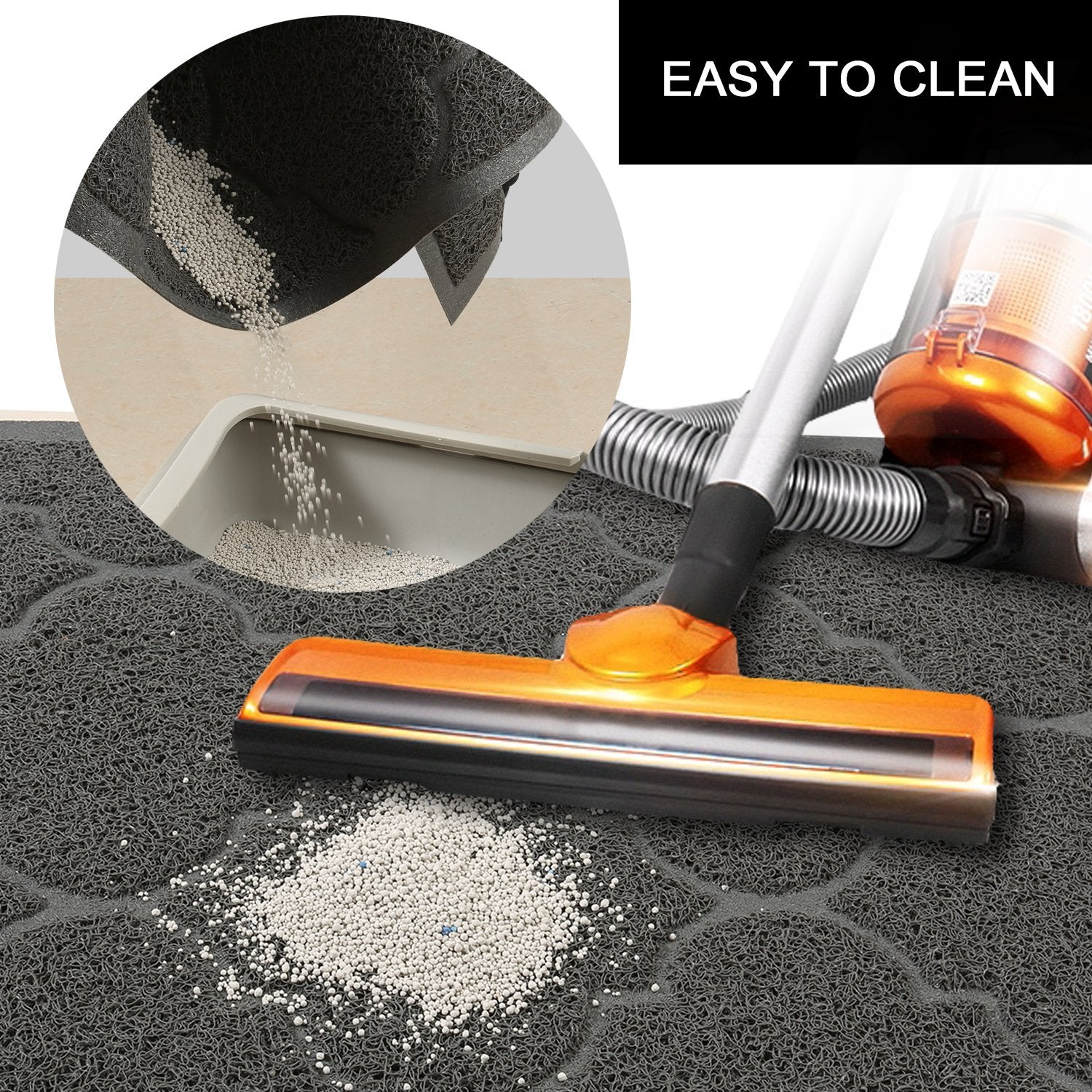 Cosyearn LittleTiger mat protects floors and reduces mess around room