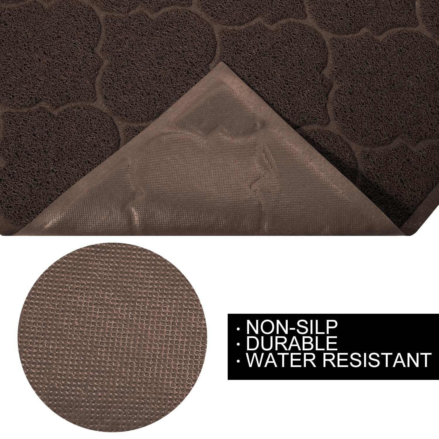 Cosyearn LittleTiger grooved mesh surface traps litter for easy cleanup