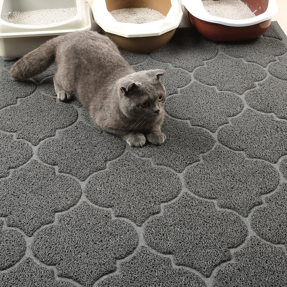 Cosyearn LittleTiger mat color options brown gray black blend with decor.