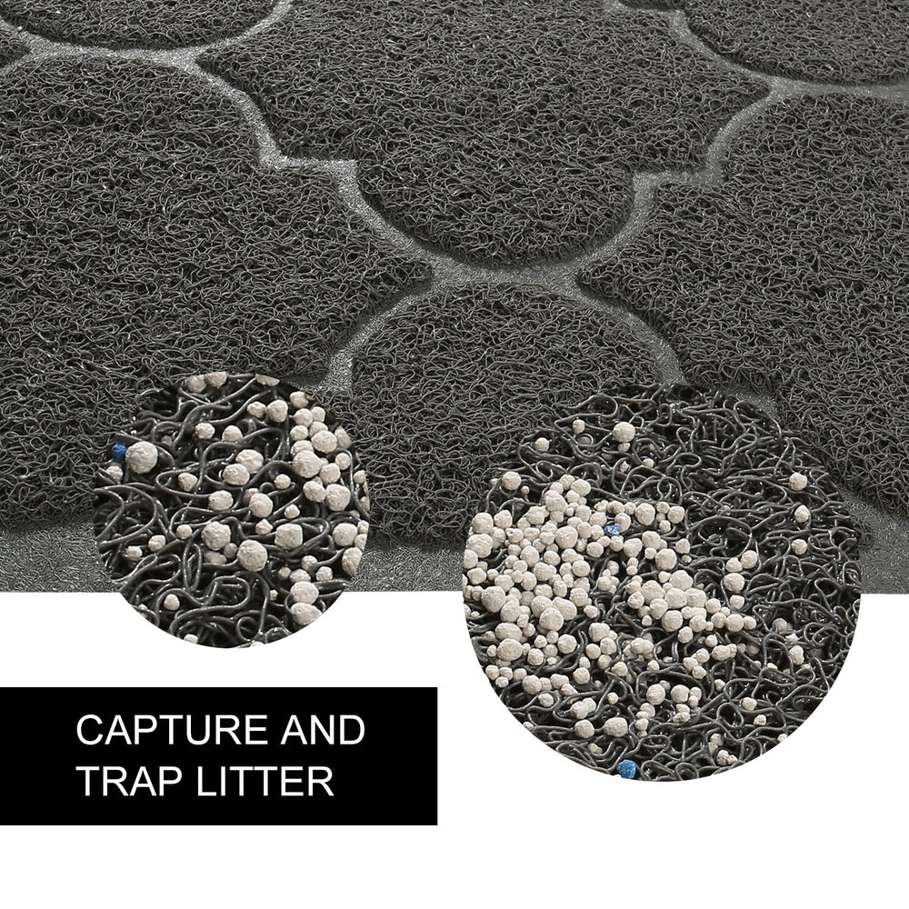 Cosyearn LittleTiger mat non-slip backing keeps the mat in place.