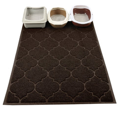 Cosyearn LittleTiger mat with non-slip backing stays in place during use