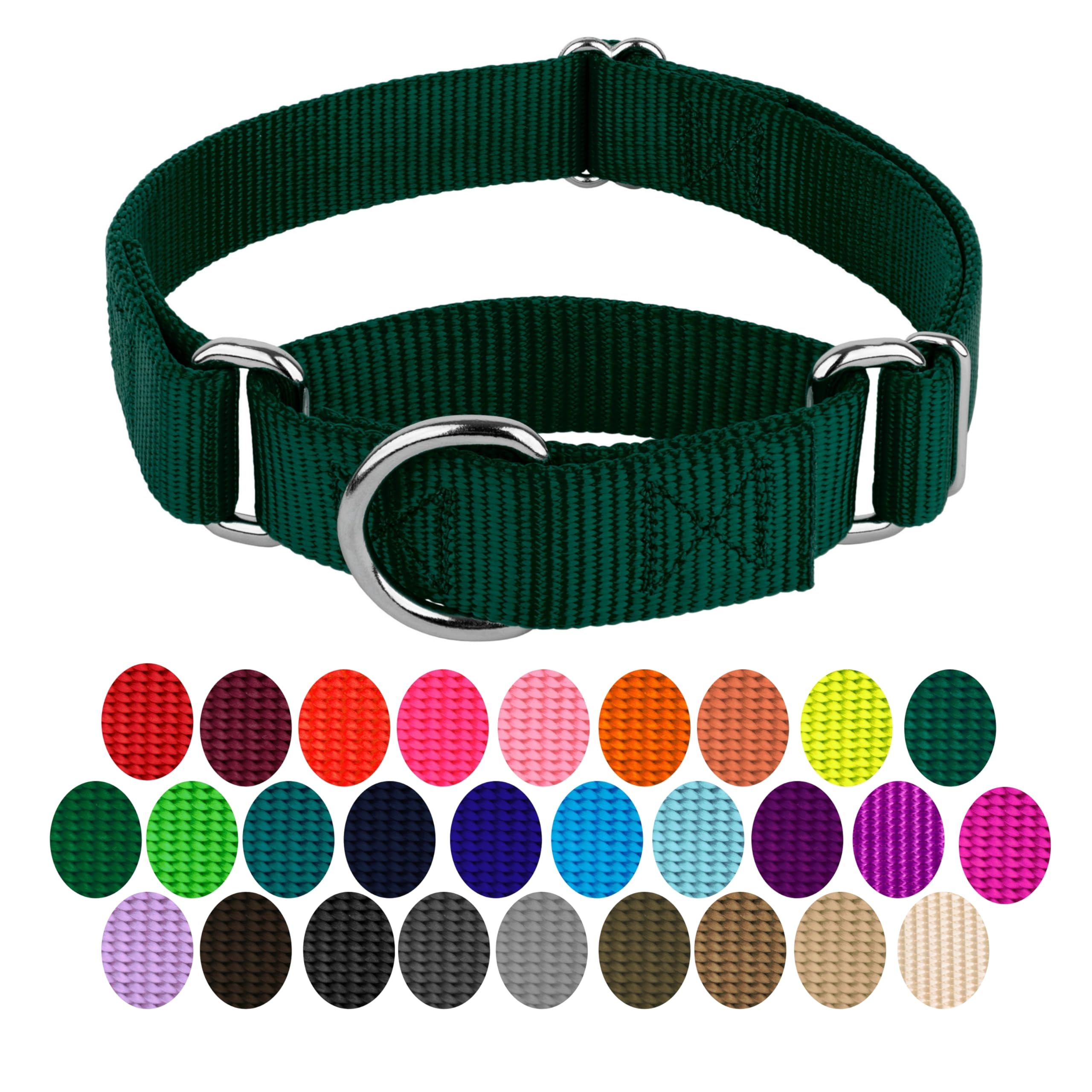 Country Brook Design nylon collar closeup emphasizes soft ribbed texture