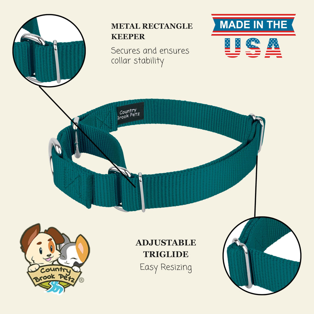 Country Brook Petz made-in-usa-collar reflects careful craftsmanship and quality