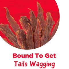 Low-fat nutrition emphasis with Country Kitchen Duck Jerky Tender for weight-conscious dogs