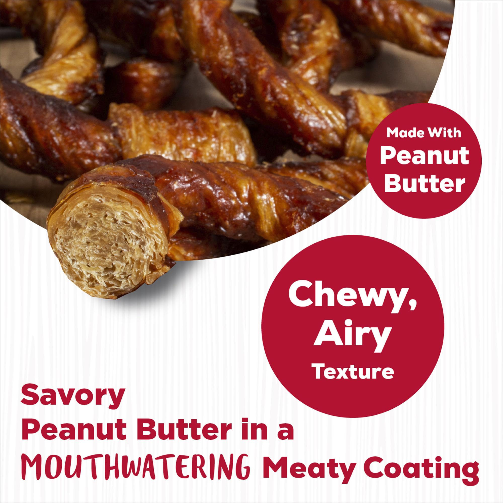 Country Kitchen peanut butter rings with chewy texture for tasty rewards