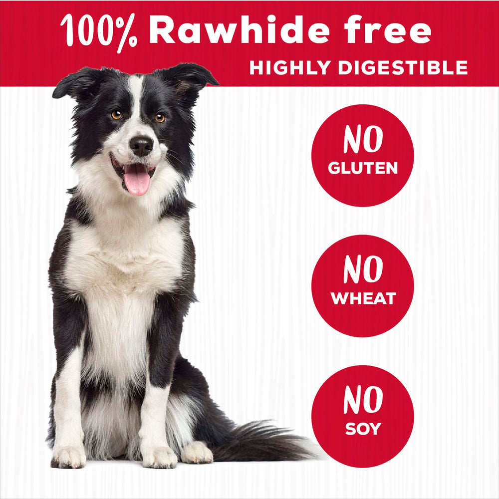Country Kitchen rawhide-free beef twists packaging for 9-count bag