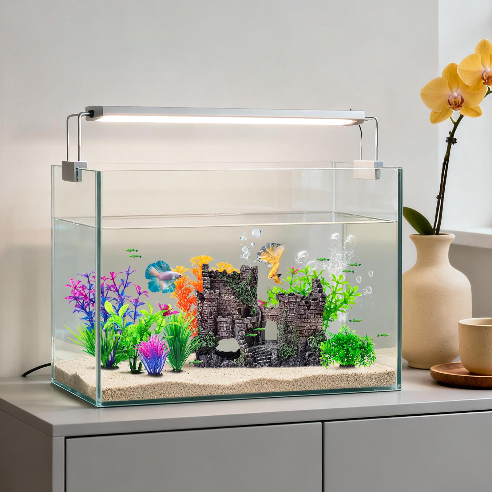 CousDUoBe suitable for tanks 5 gallons and larger for versatile setups