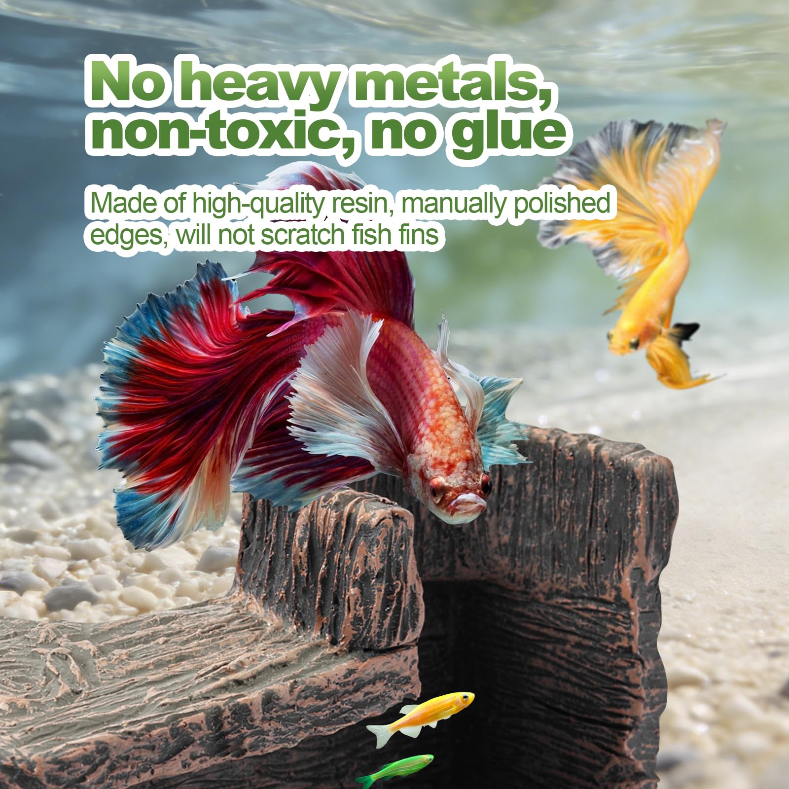 CousDUoBe BPA-free resin with smooth finish safe for fins