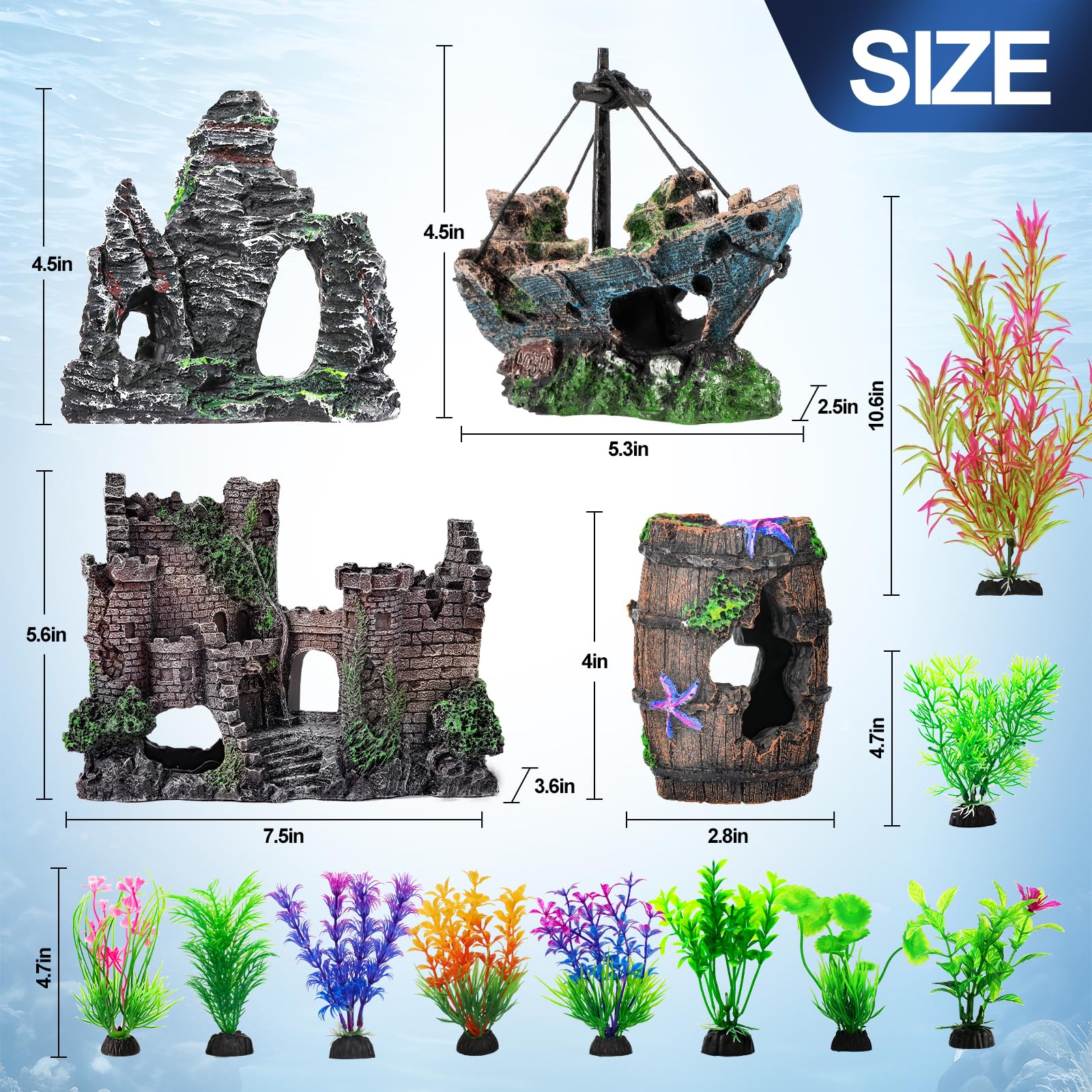 CousDUoBe sunken ship creates a focal point for underwater scenes.