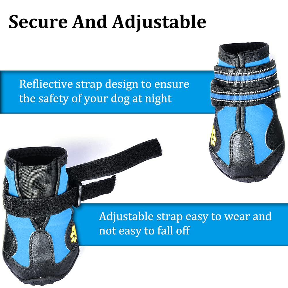 CovertSafe& paw-embroidered boots for stylish daily walks