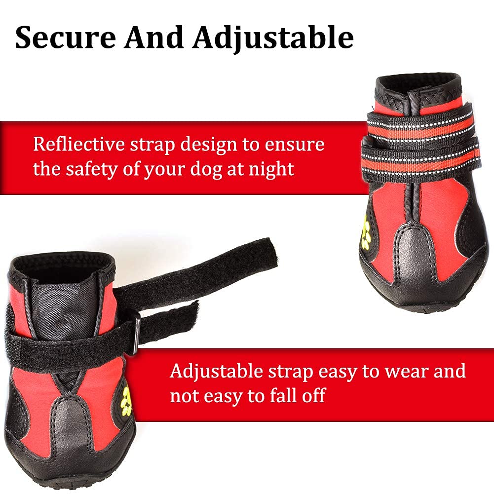 CovertSafe& dog boots paw embroidery adds stylish protection