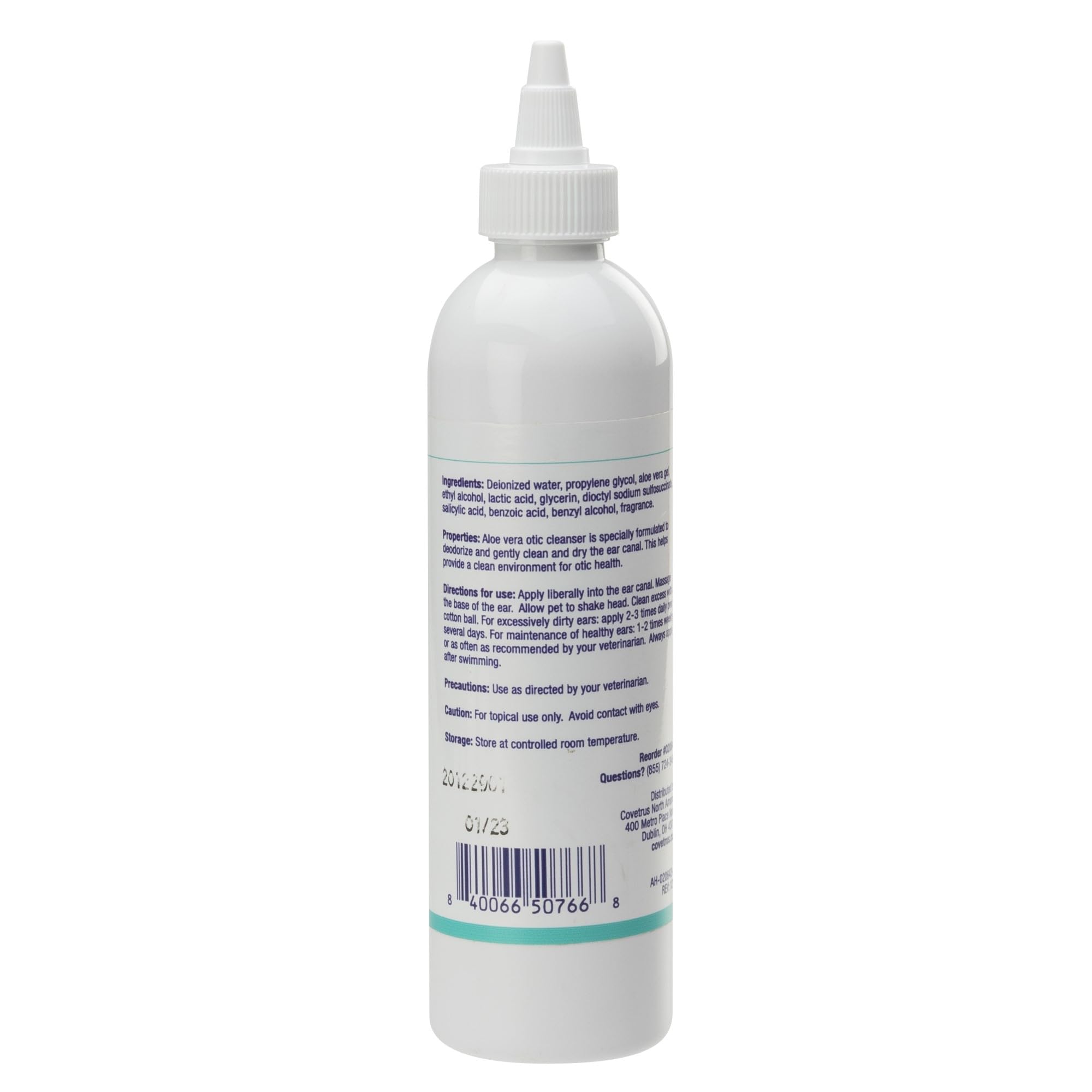 Covetrus Aloe Otic application to dog ear promotes routine cleanliness