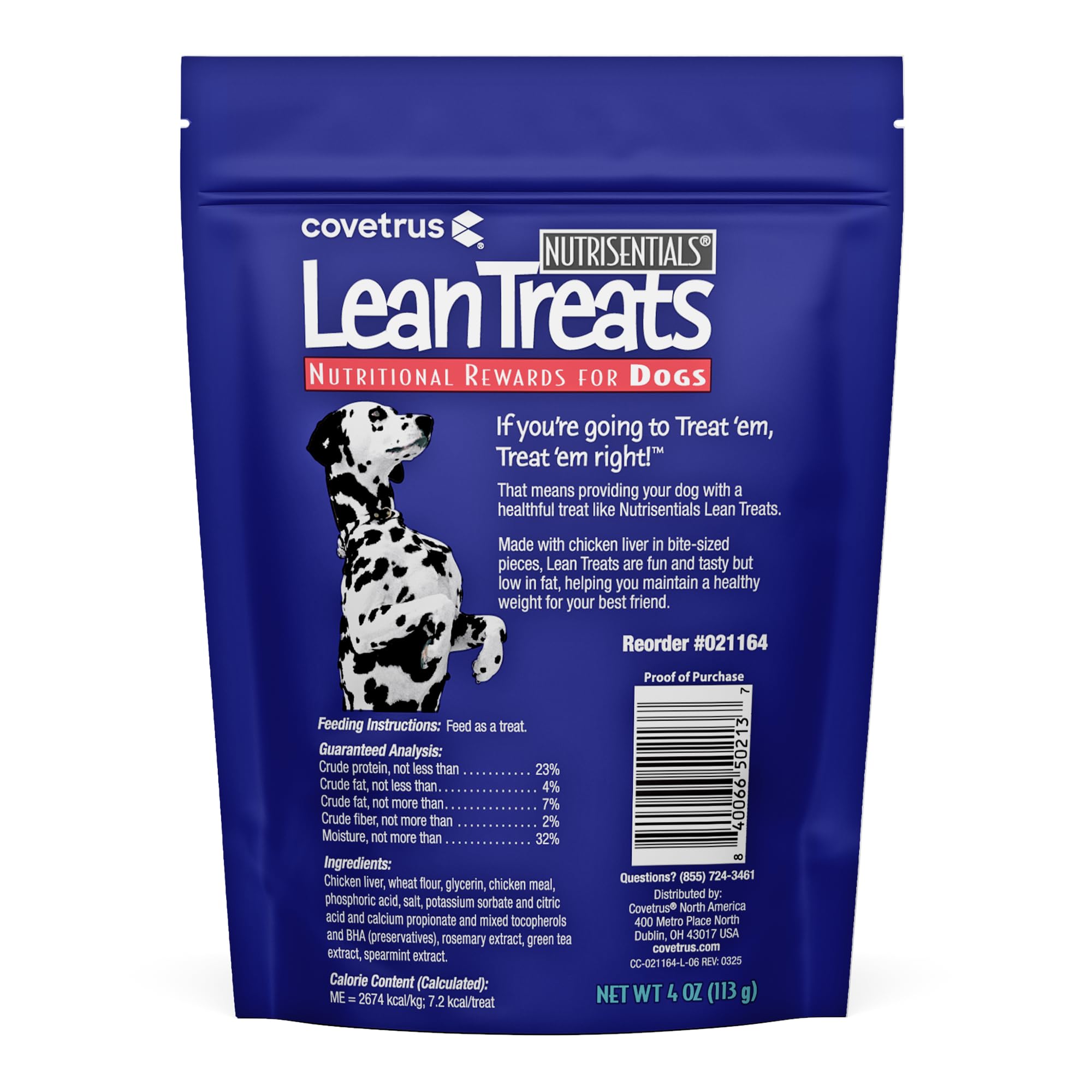 Close-up of Covetrus Nutrisential Lean Treats bite-size pieces with soft texture.