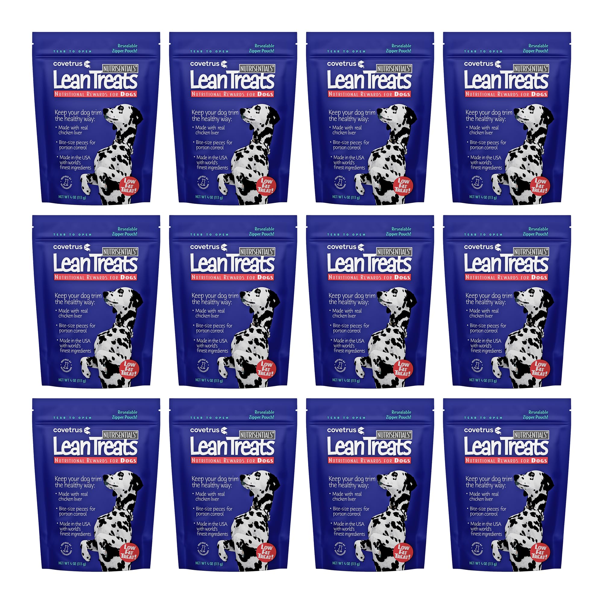 Covetrus Nutrisential Lean Treats bite-sized-pieces ideal for controlled rewards.