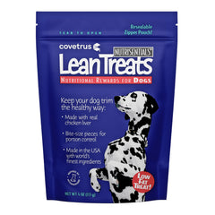 Covetrus Nutrisential Lean Treats with soft-chicken texture; ideal low-calorie rewards for dogs