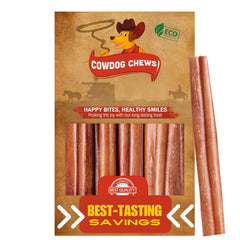Cowdog Chews Beef Bully Stick odor-free five-to-seven-inch chew for dogs