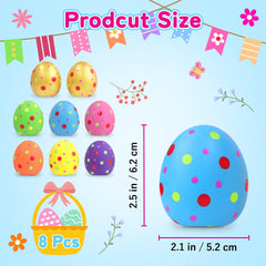 Coyava Easter eggs in six colors help dogs find toys quickly