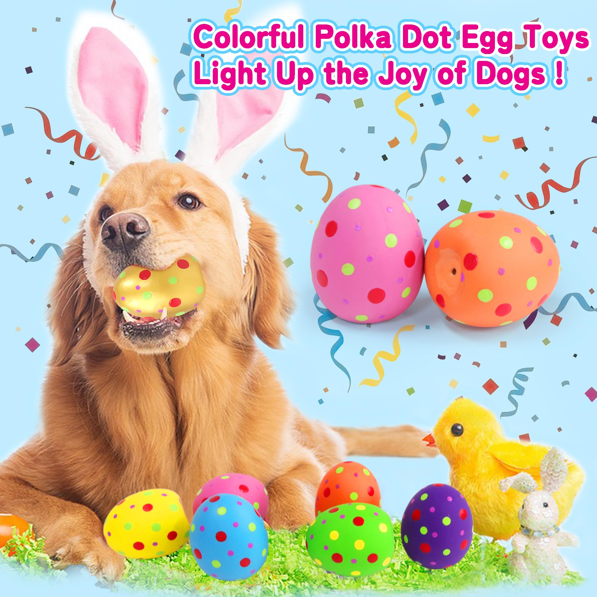 Coyava eggs suitable for outdoor play and festive home displays