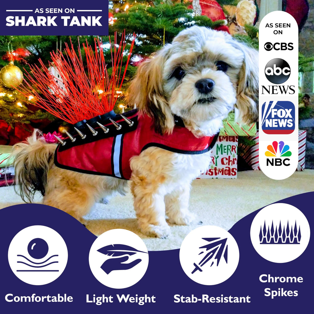 CoyoteVest SpikeVest D-ring leash attachment for secure walks