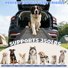Includes safety rope with stainless steel buckles for extra security
