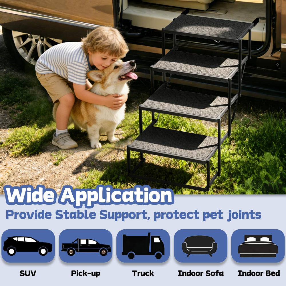 COZEER stair design provides natural ascent for steady footing.