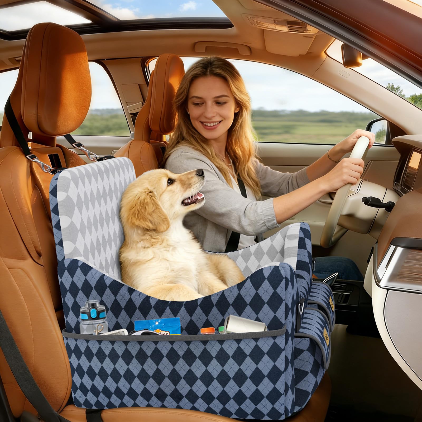 COZEER front-pocket-access for quick essentials on the go