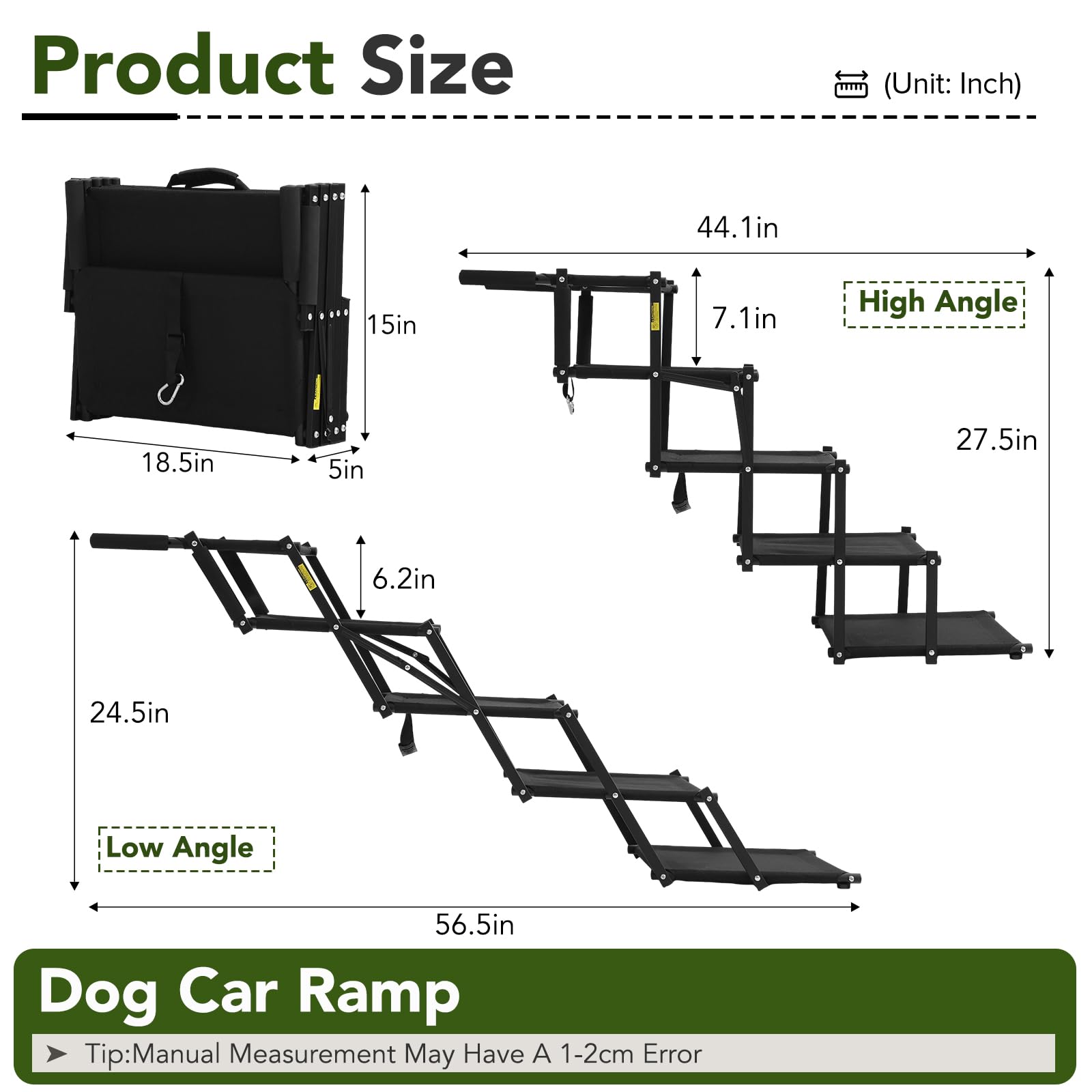 Cozila dog stairs with non-slip surface provide secure grip for confident climbs