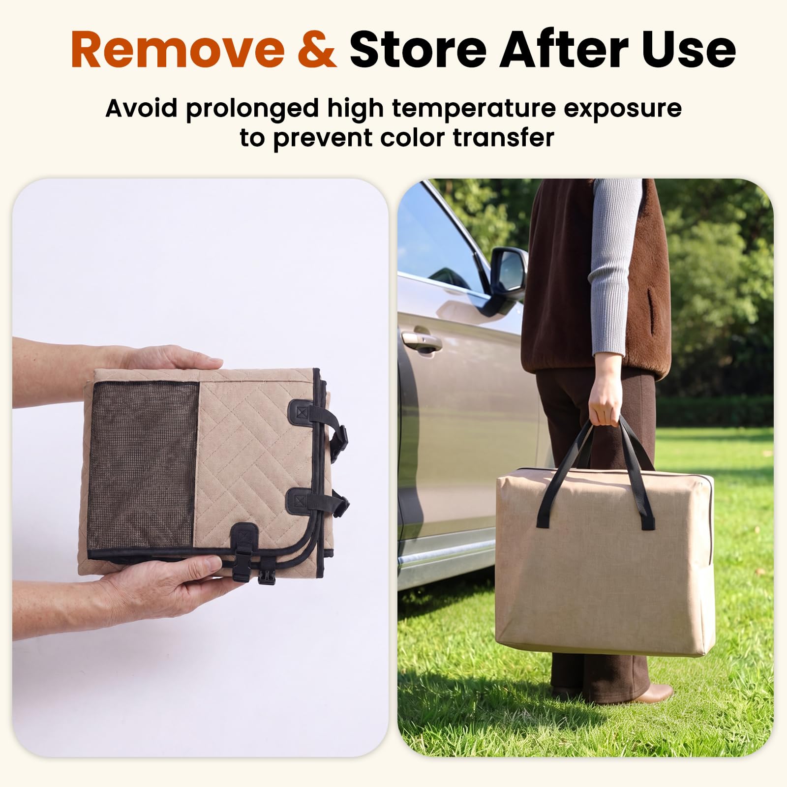 Cozila easy cleaning options include machine wash, hand wash, or vacuuming.