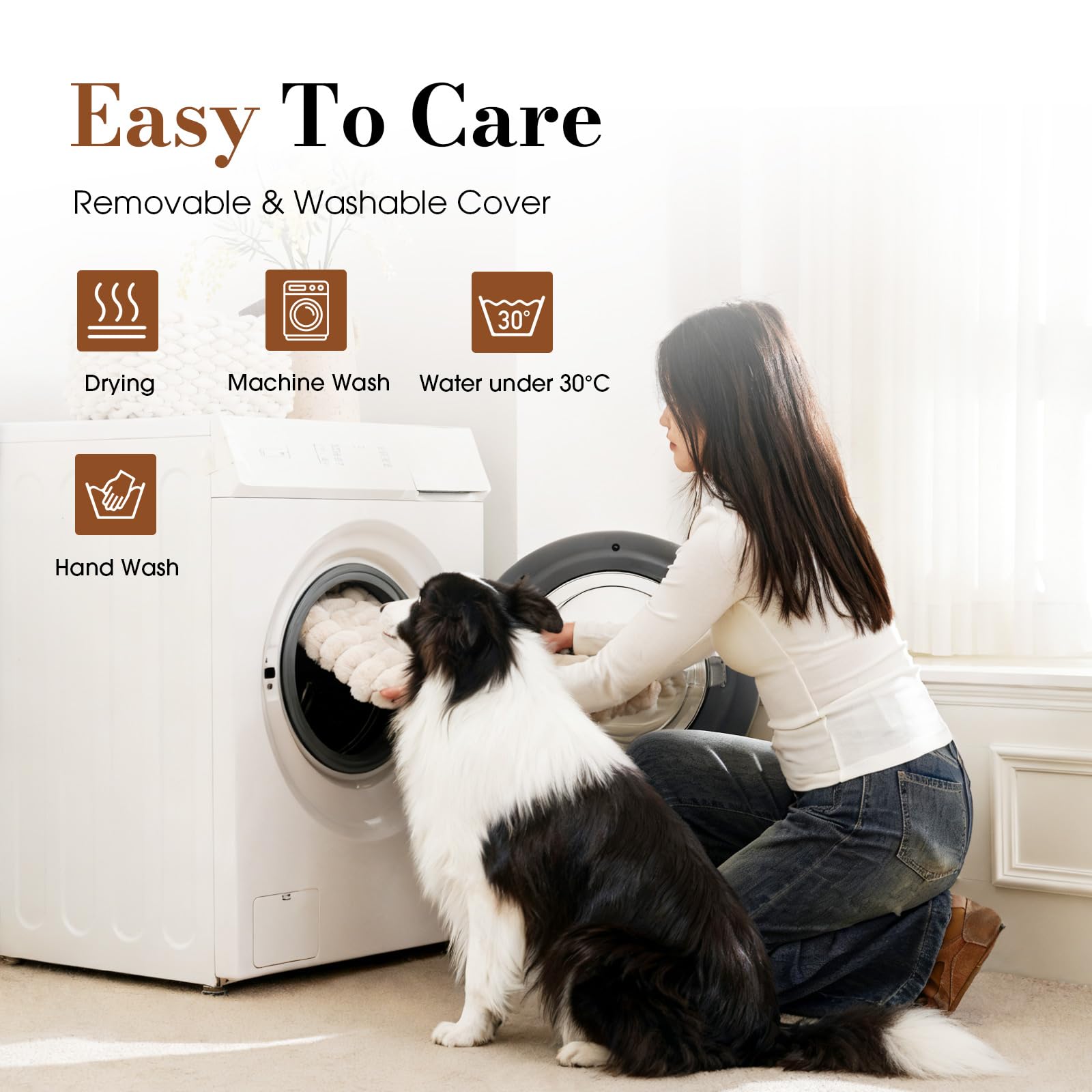 Cozila machine-washable cover enables quick refresh after adventures.