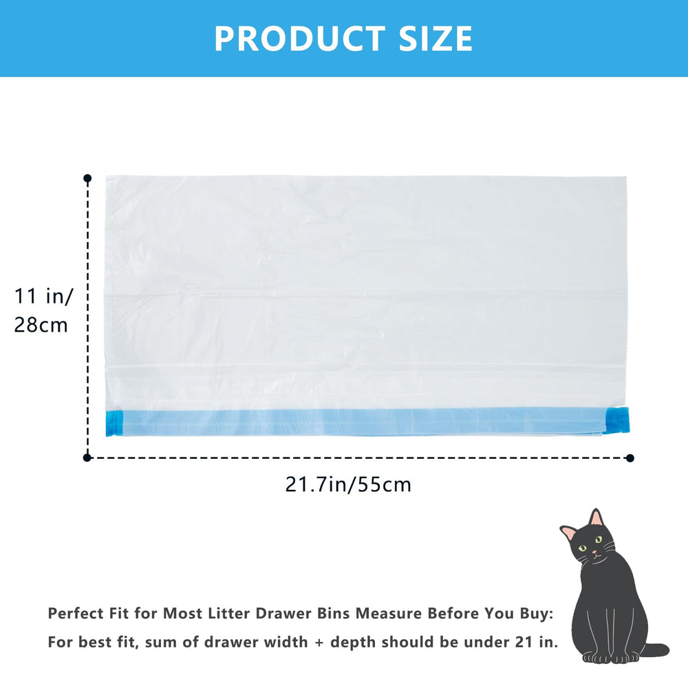 Coziley tear-resistant waste bags prevent leaks in wet litter cleanup.