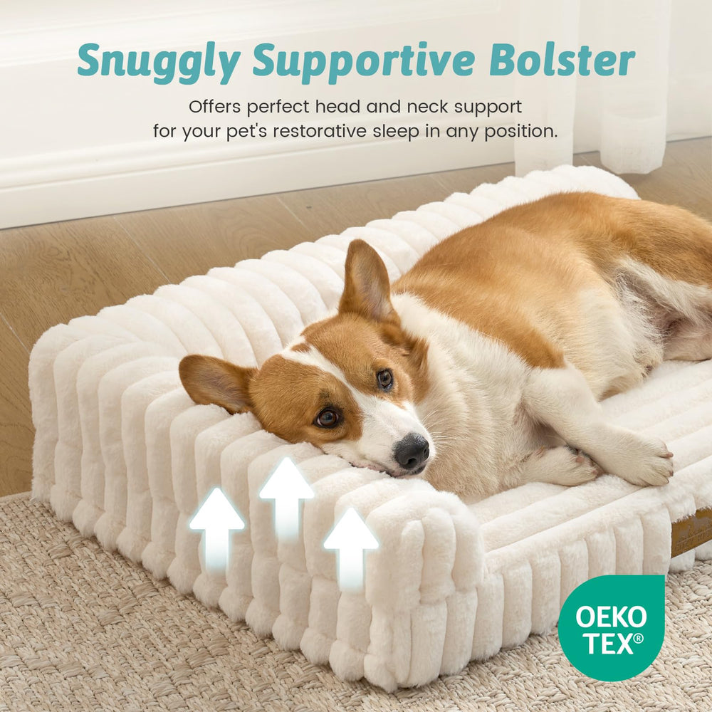 COZY KISS Cute Dog Bed non-slip bottom keeps bed steady