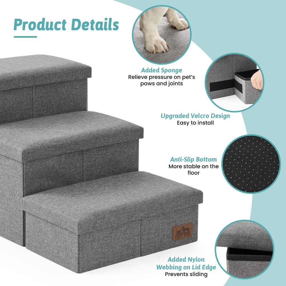 COZY KISS non-slip bottom improves safety on varied surfaces
