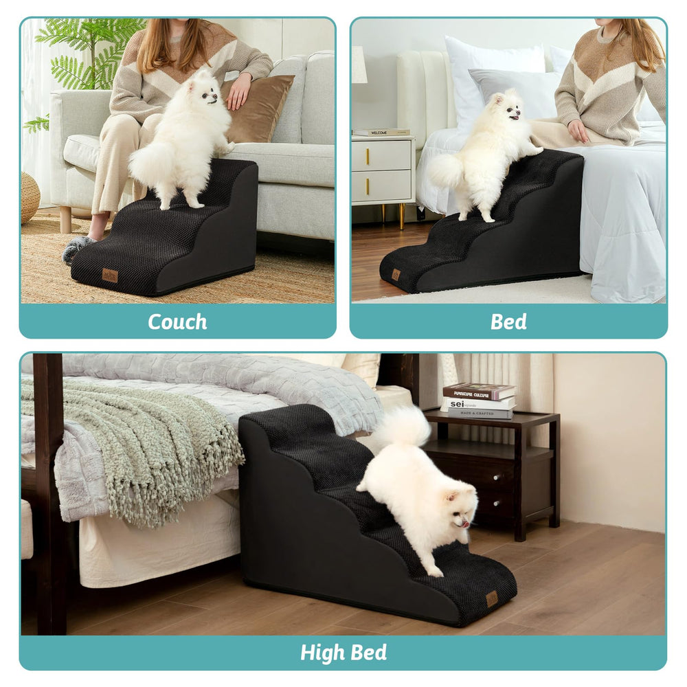 COZY KISS dog stairs outer cover is removable and machine washable