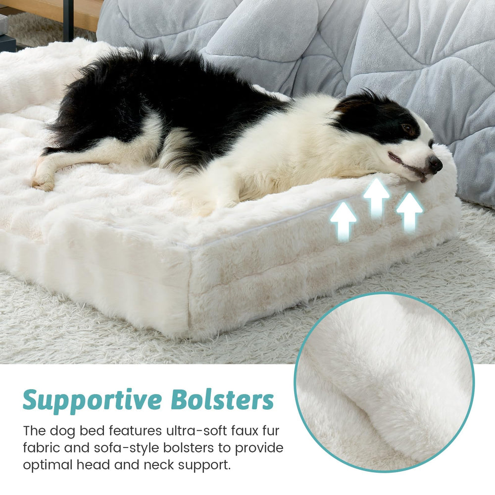 COZY KISS egg-crate foam distributes weight for comfortable support