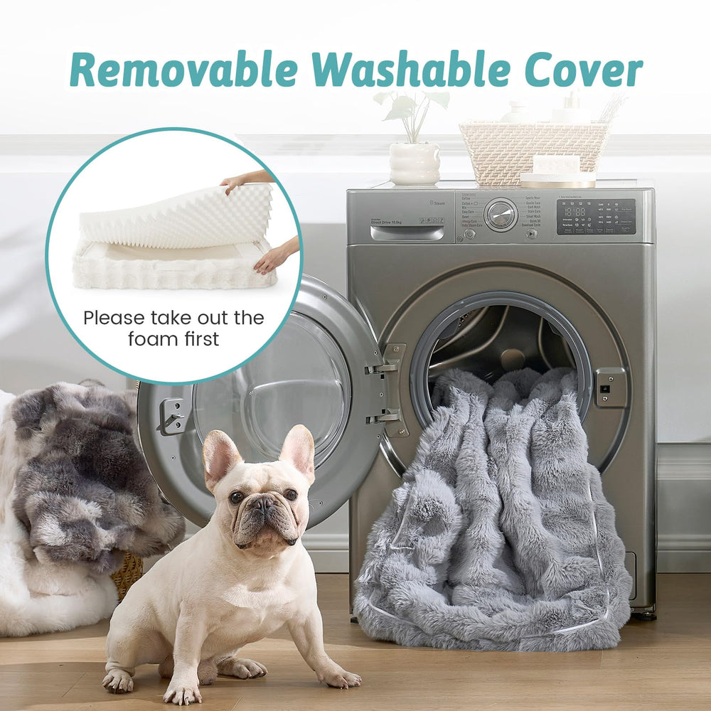COZY KISS removable cover is machine washable for easy cleaning