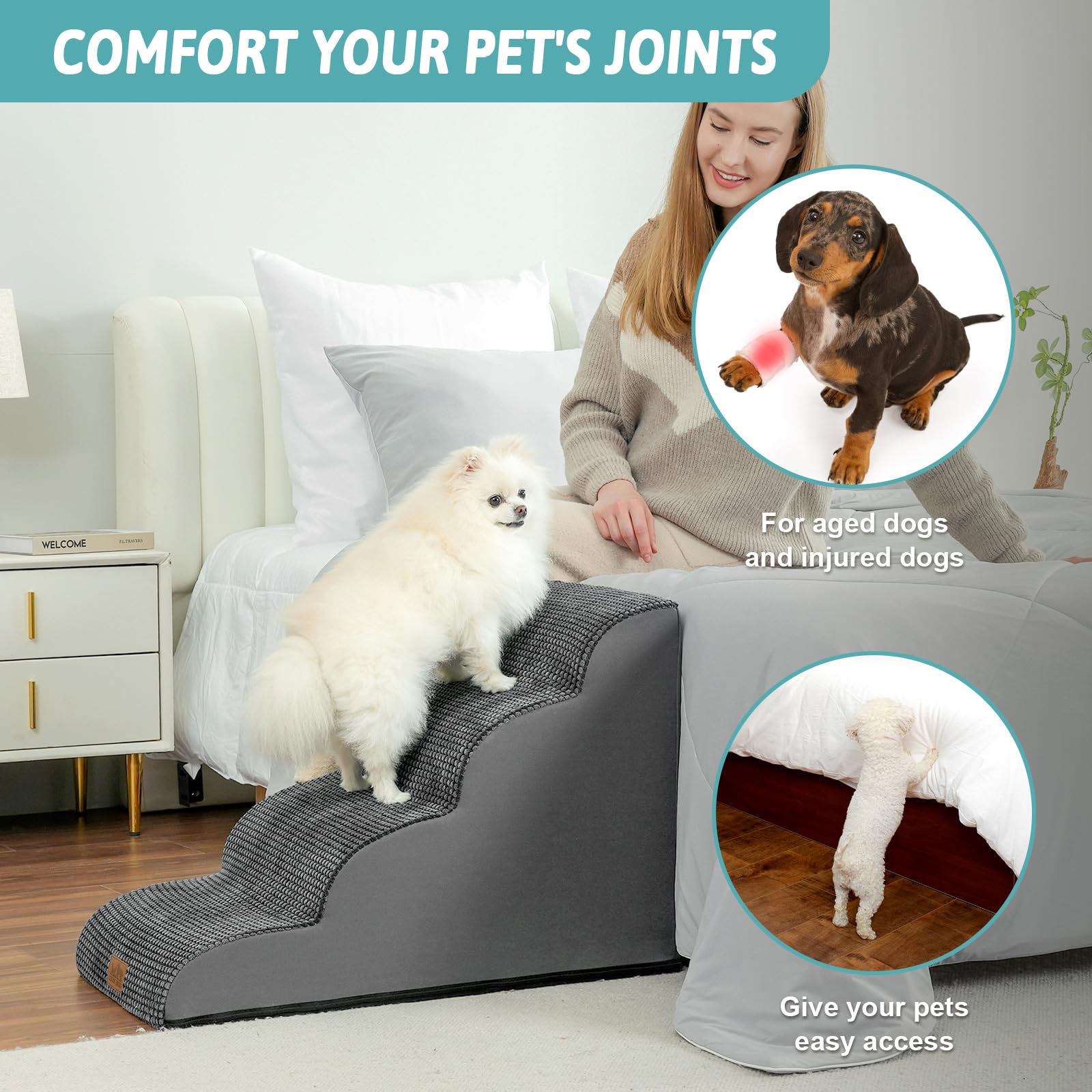 COZY KISS removable-washable cover for easy cleaning