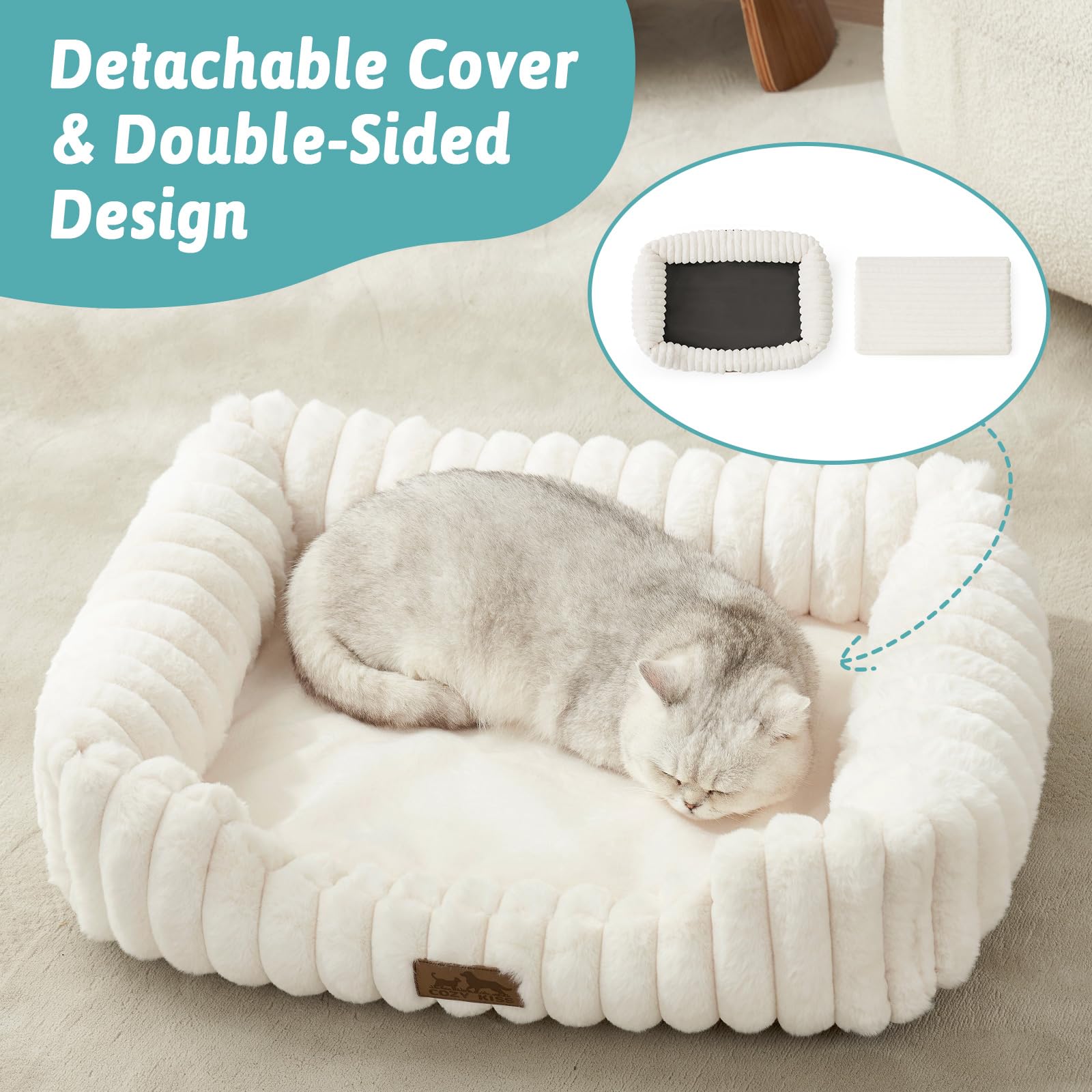 COZY KISS removable washable cover for easy cleaning after adventures
