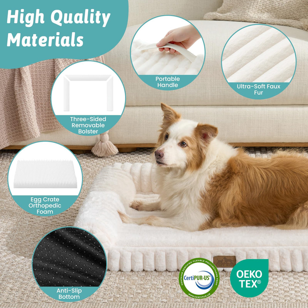 COZY KISS orthopedic foam core supports joints and comfort