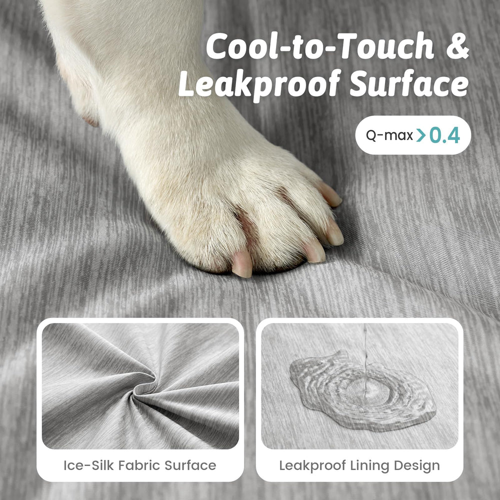 COZY KISS waterproof lining protects foam from accidents and prolongs life