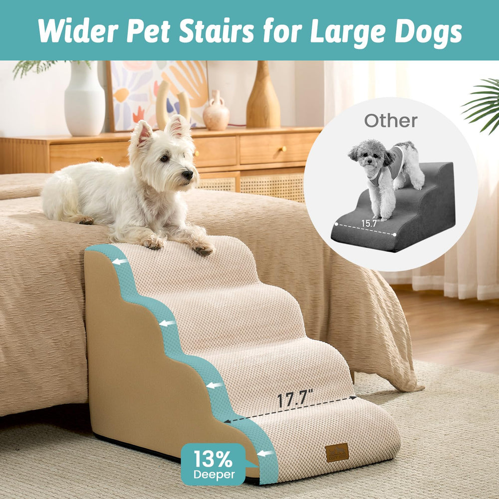 COZY KISS foam core stairs cushion joints during every ascent