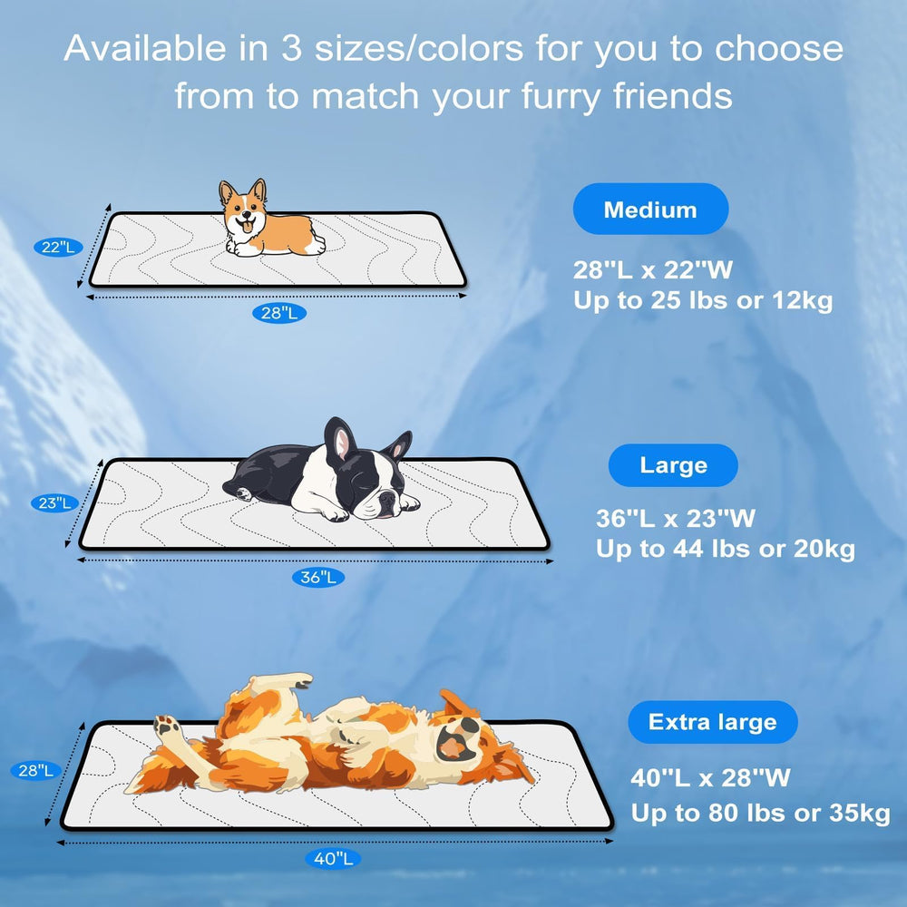 Cozyide cooling mat in laundry bag, highlighting easy care.